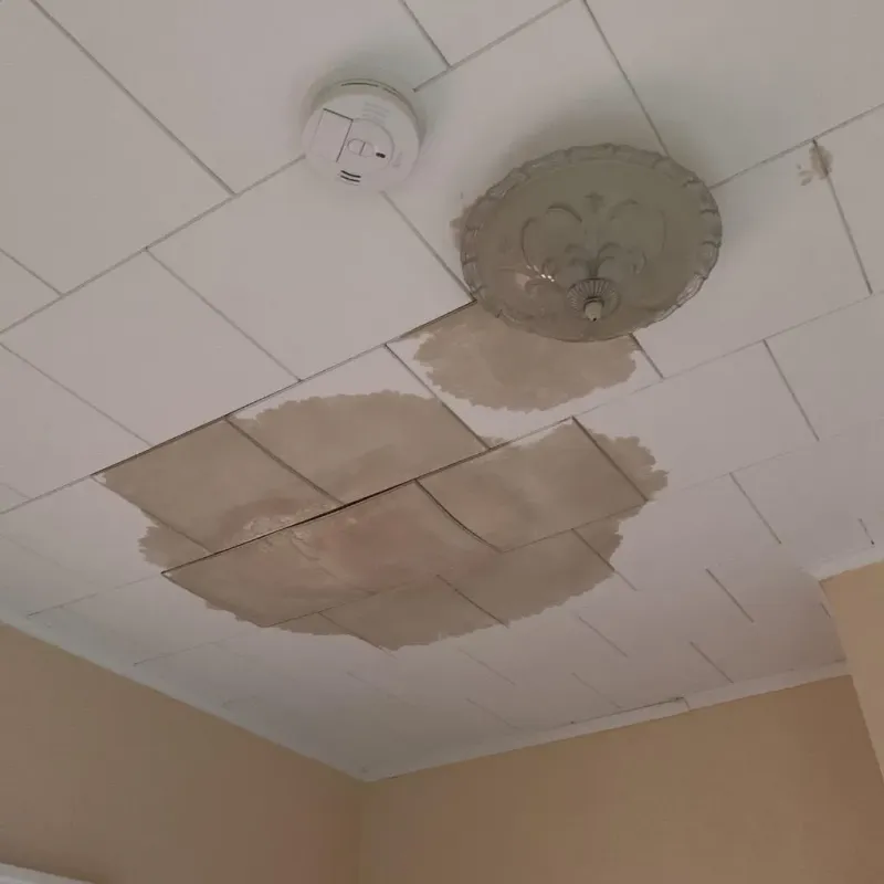 Ceiling Water Damage Repair in Bethlehem, NC
