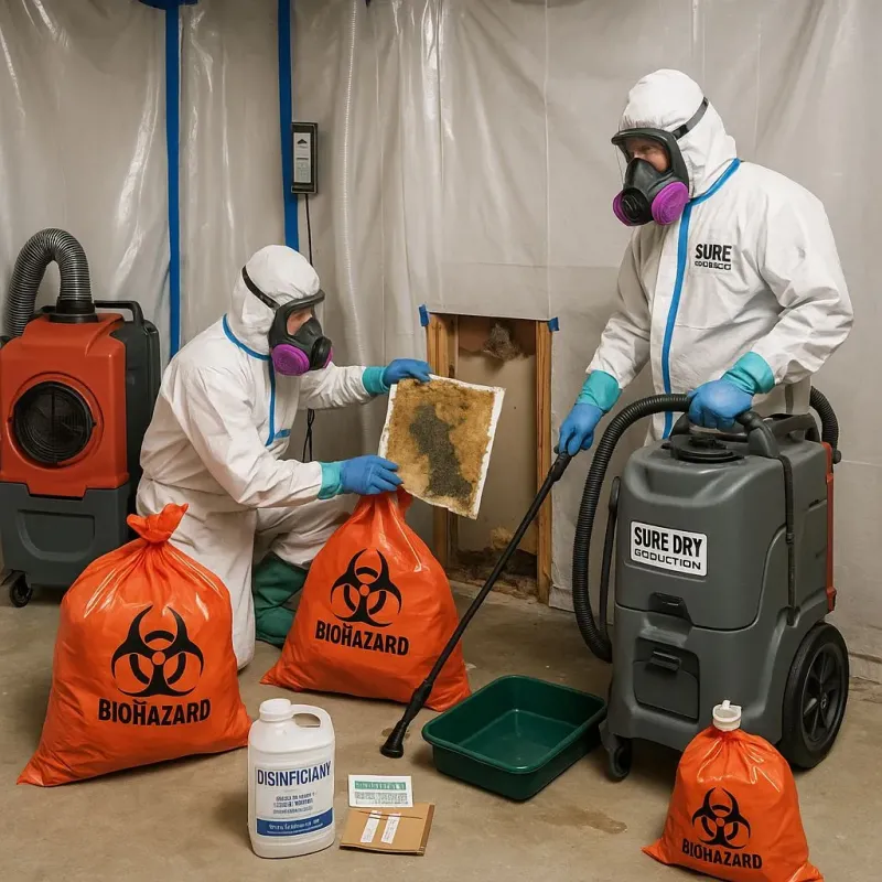 Contaminated Water Handling Protocols process in Bethlehem, NC