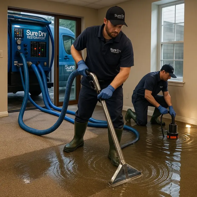 Water Extraction and Removal process in Bethlehem, NC
